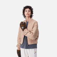 Load image into Gallery viewer, Carhartt WIP Orla Mitten Camo Leo Jacquard, Tamarind
