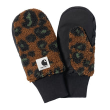 Load image into Gallery viewer, Carhartt WIP Orla Mitten Camo Leo Jacquard, Tamarind
