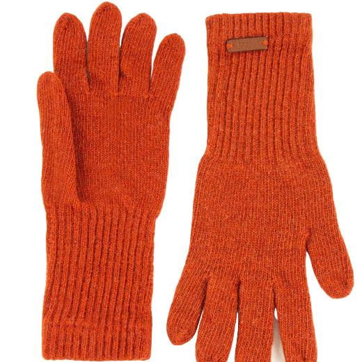 Sessun Niels Long Gloves Red Amarante