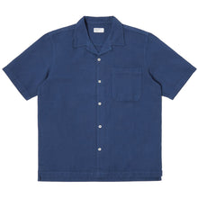 Load image into Gallery viewer, Universal Works Hemp Camp Shirt Washed Navy
