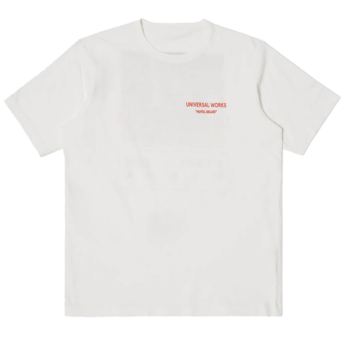 Universal Works Fruit Juice T Shirt Ecru