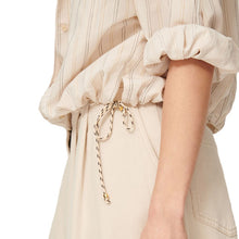 Load image into Gallery viewer, Sessun Cadaques Blouse Milkyblack
