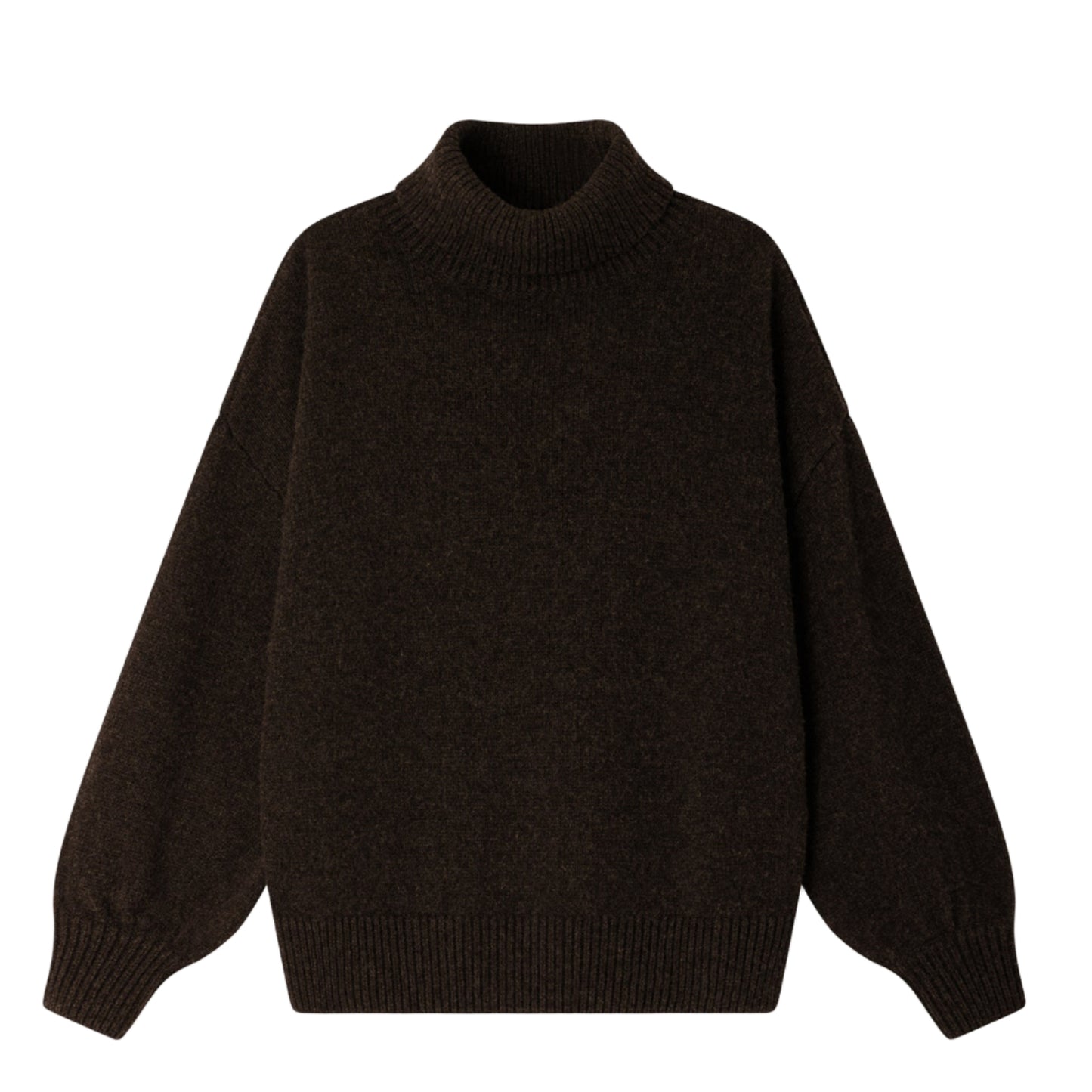 Sessun Niko Turtleneck Jumper Coffea
