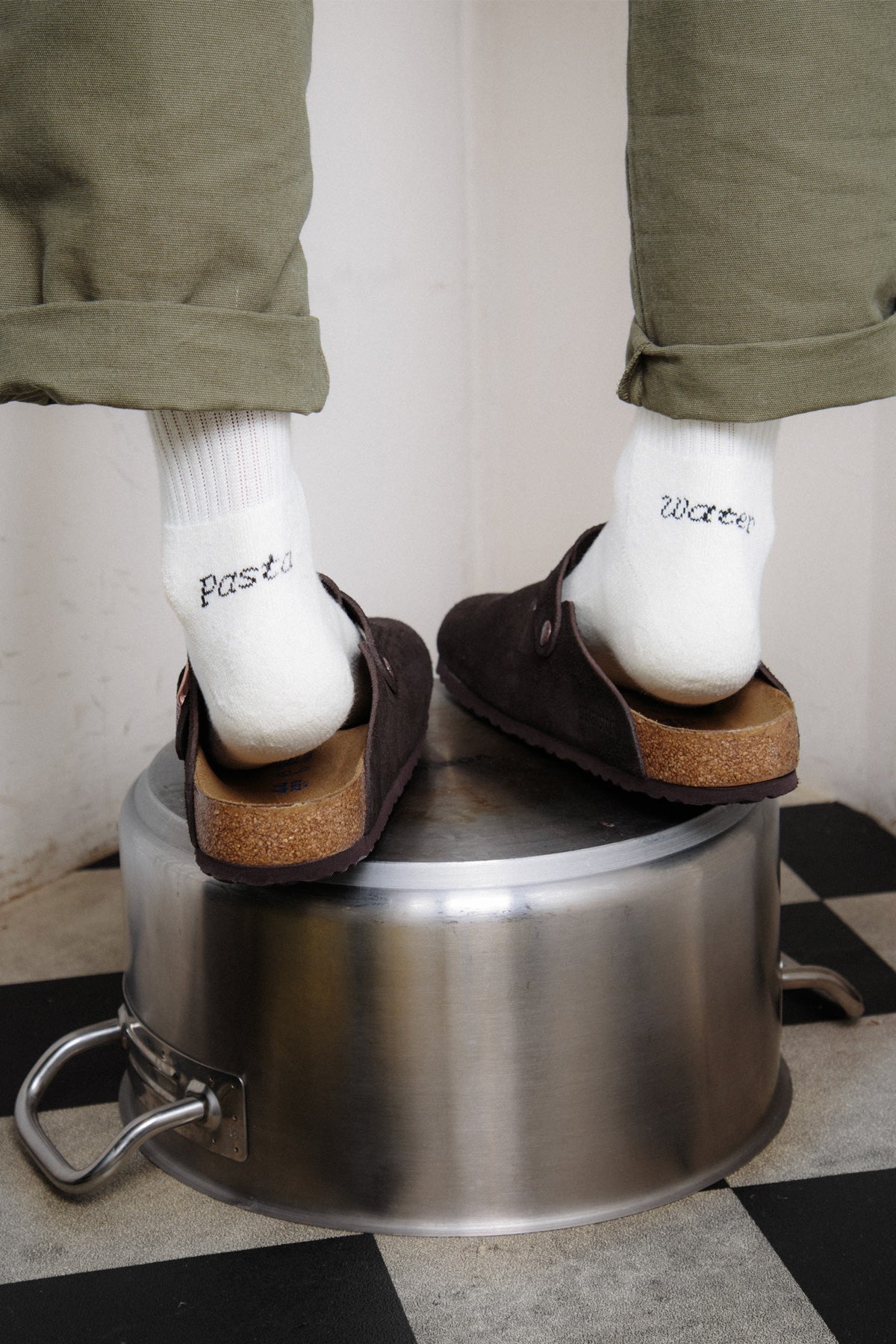 Service Works Pasta Water Socks Black