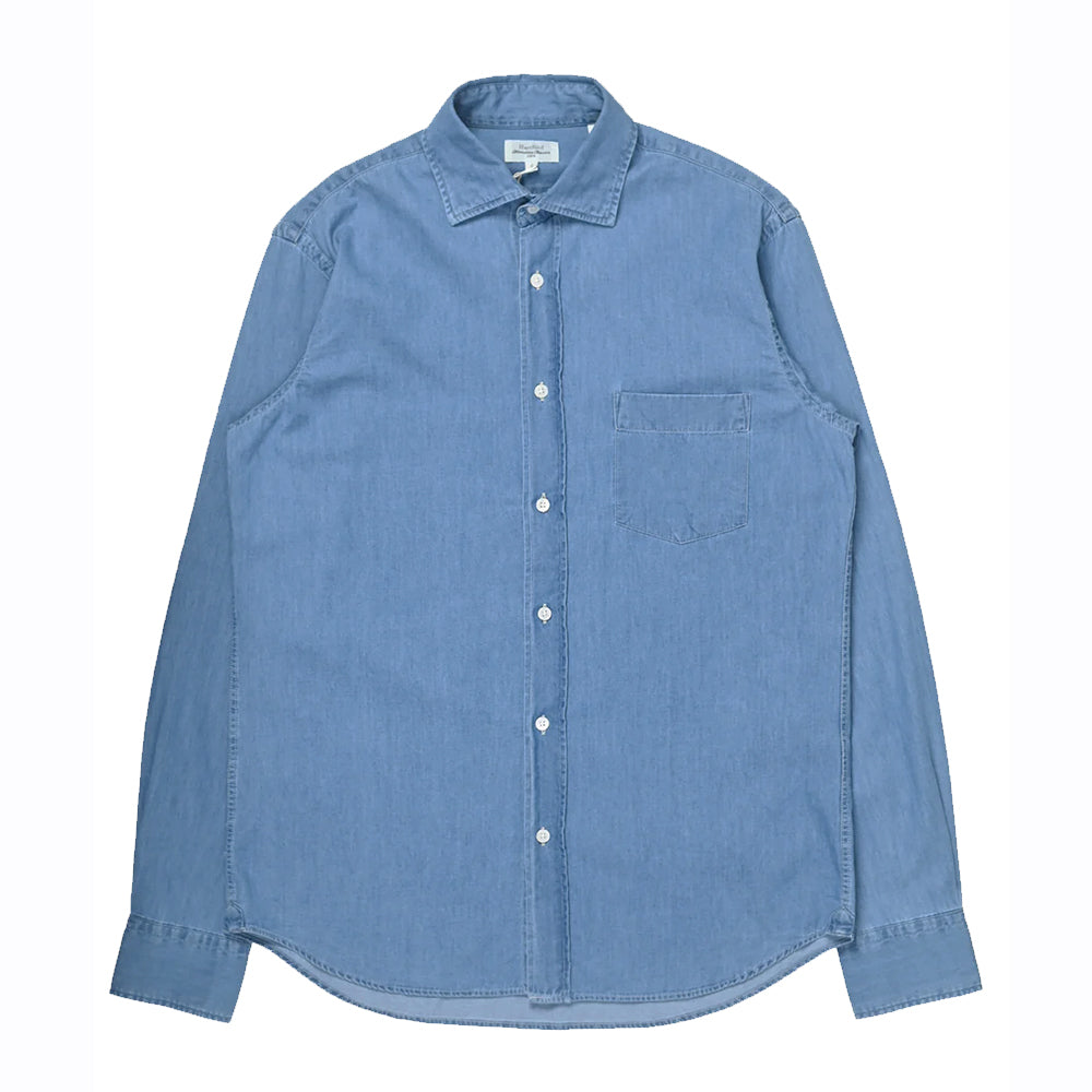 Hartford Paul Shirt Light Indigo