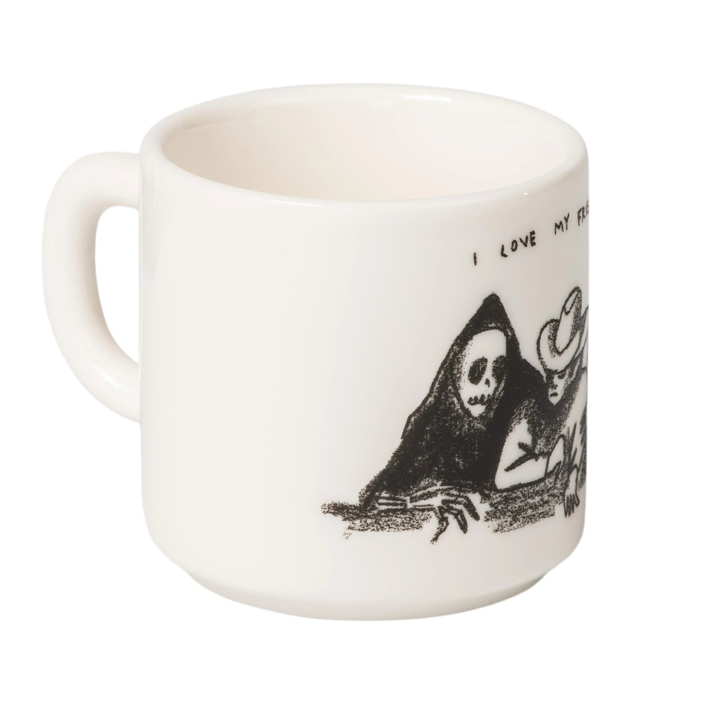 Carhartt WIP Pepe Friends Mug Porcelain White / Black