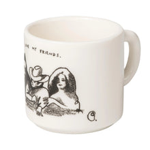 Load image into Gallery viewer, Carhartt WIP Pepe Friends Mug Porcelain White / Black
