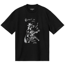 Load image into Gallery viewer, Carhartt WIP W&#39; Pepe Sad Cowboy T-Shirt Black/White
