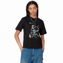 Load image into Gallery viewer, Carhartt WIP W&#39; Pepe Sad Cowboy T-Shirt Black/White
