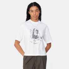 Load image into Gallery viewer, Carhartt WIP W&#39; S/S Pepe Card T-Shirt White /Black
