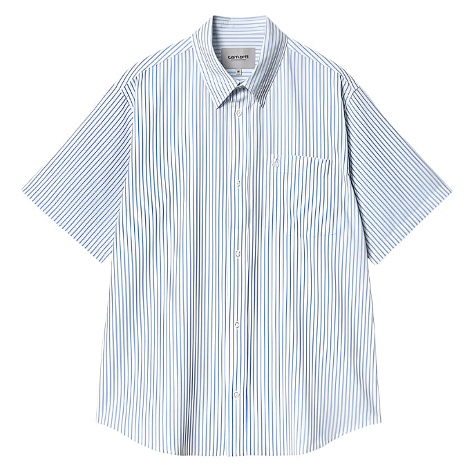 Carhartt WIP S/S Phelps Shirt Bluebird
