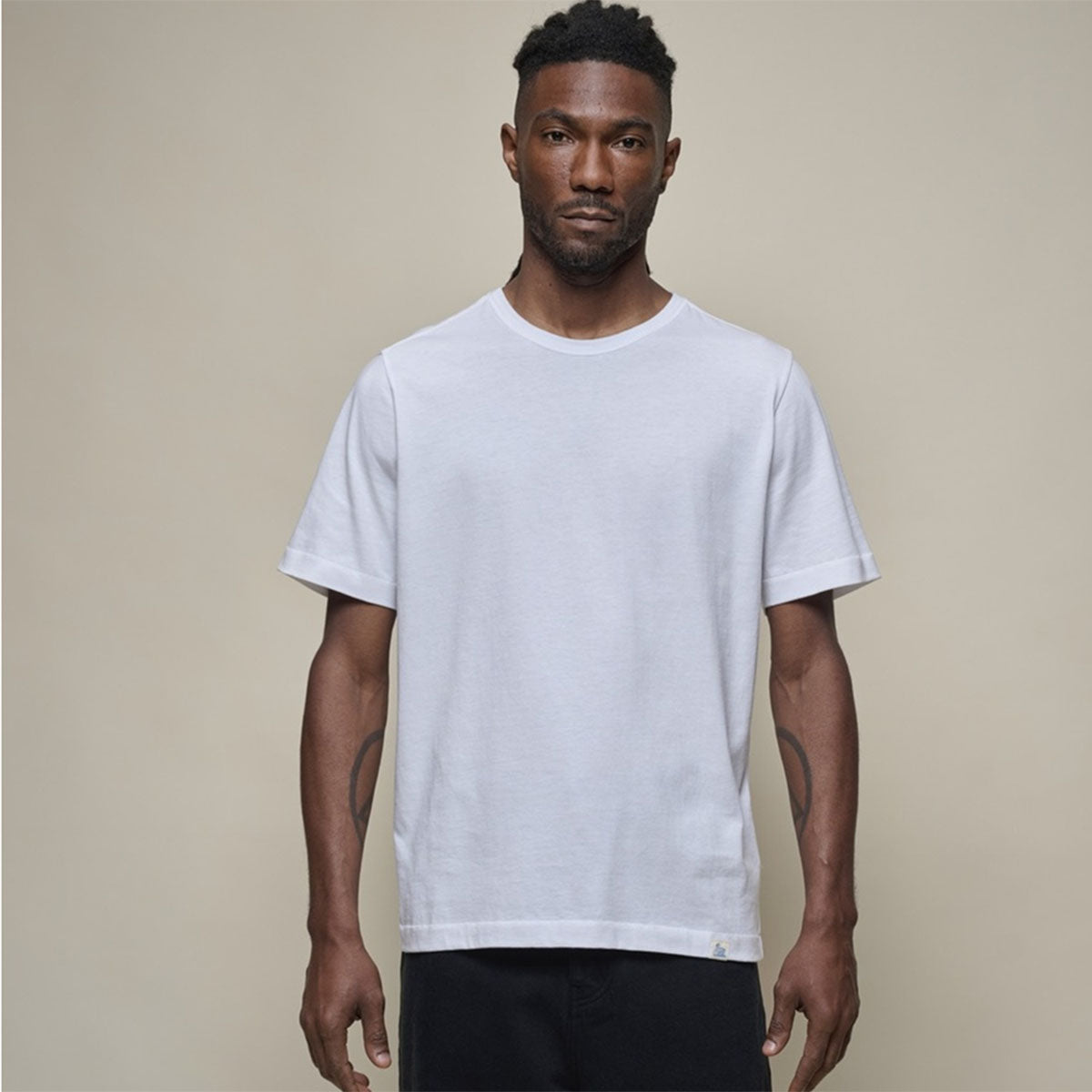 Merz b. Schwanen Pima Cotton T-Shirt White