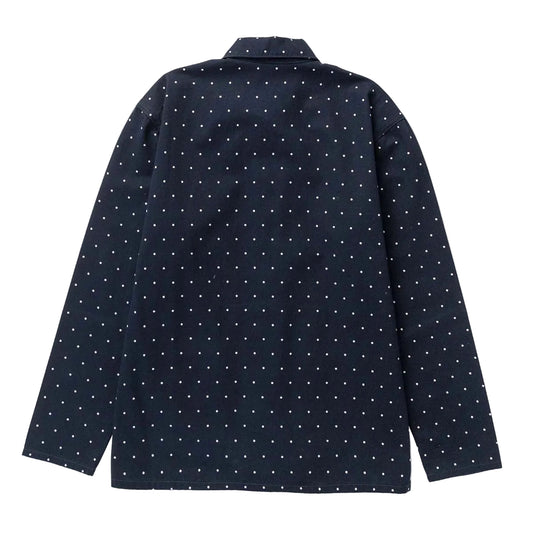 Service Works Polka Dot Chore Shirt Navy