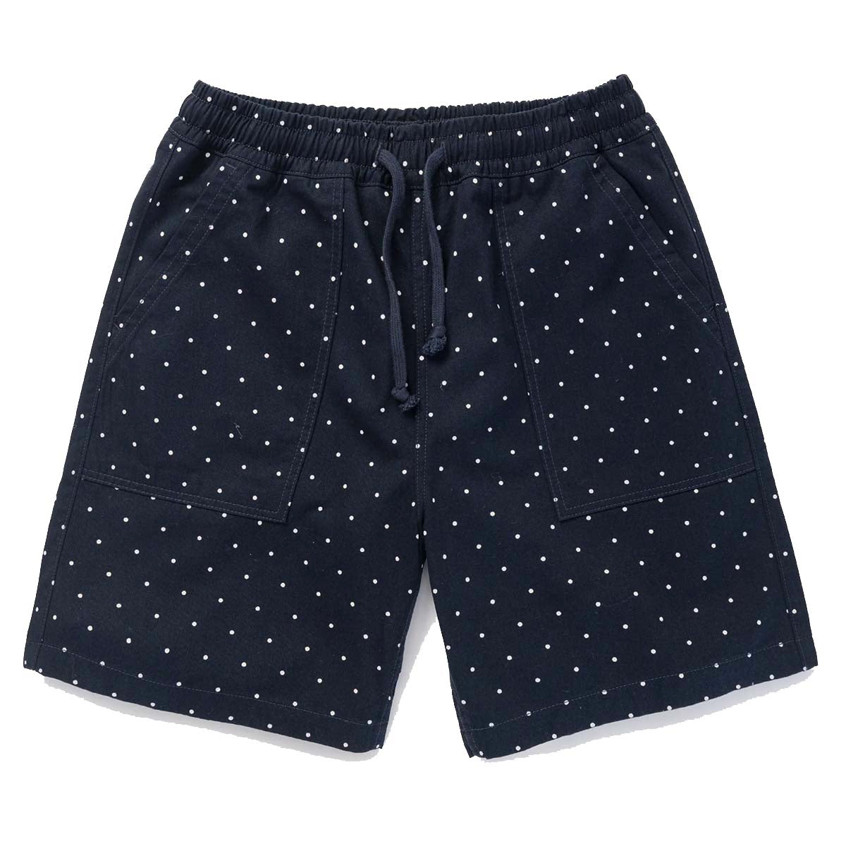 Service Works Polka Dot Chef Shorts Navy