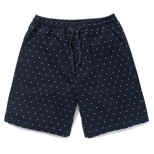 Service Works Polka Dot Chef Shorts Navy