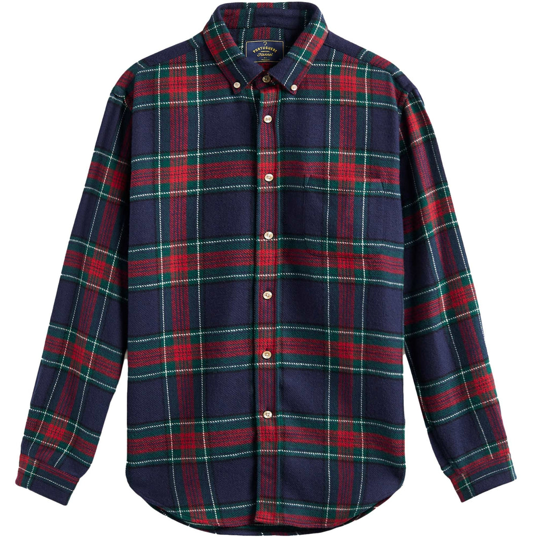 Portuguese Flannel Faru LS Shirt Blue