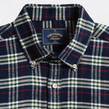 Load image into Gallery viewer, Portuguese Flannel Lamo LS Shirt Blue
