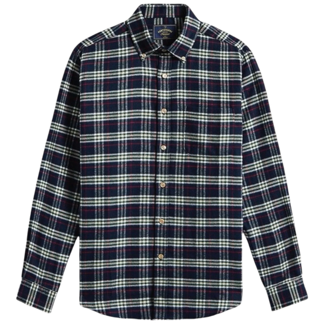 Portuguese Flannel Lamo LS Shirt Blue