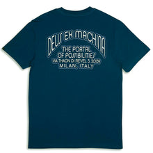 Load image into Gallery viewer, Deus Ex Machina Pots T-Shirt Blue Opal
