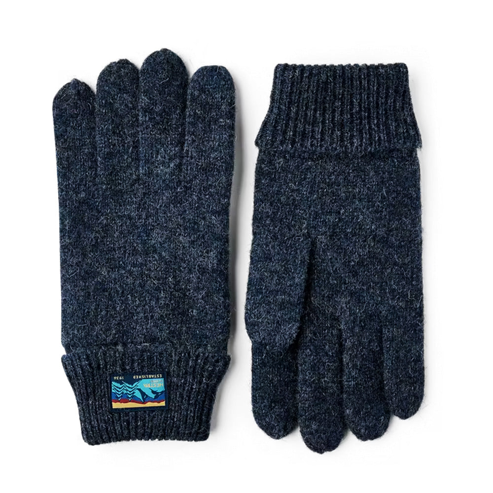 Hestra Raggwool Gloves Navy