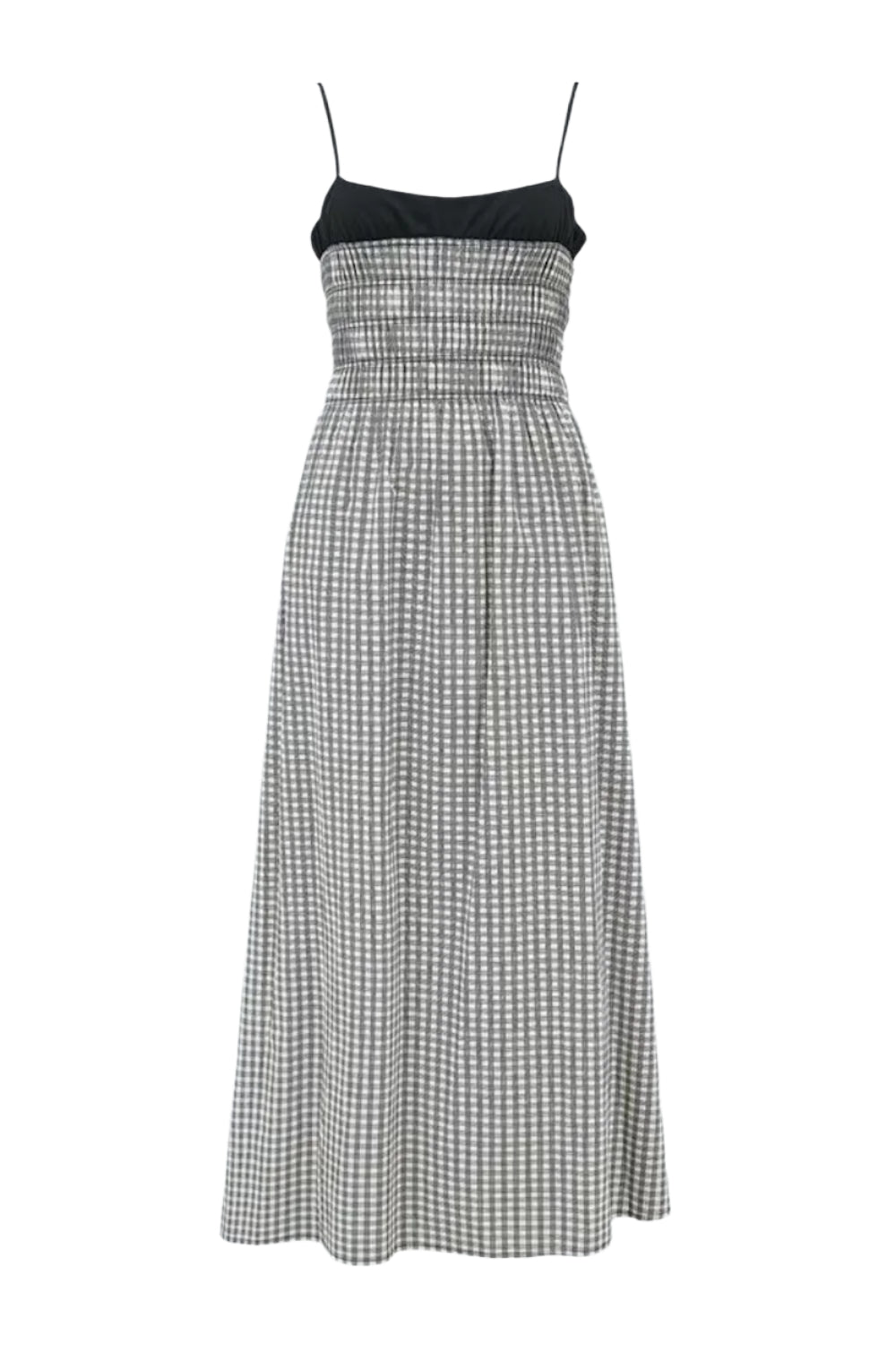 Rails Primrose Dress Ivory Jet Gingham