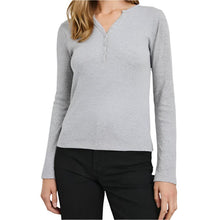 Load image into Gallery viewer, Rails Essential Henley Heather Grey
