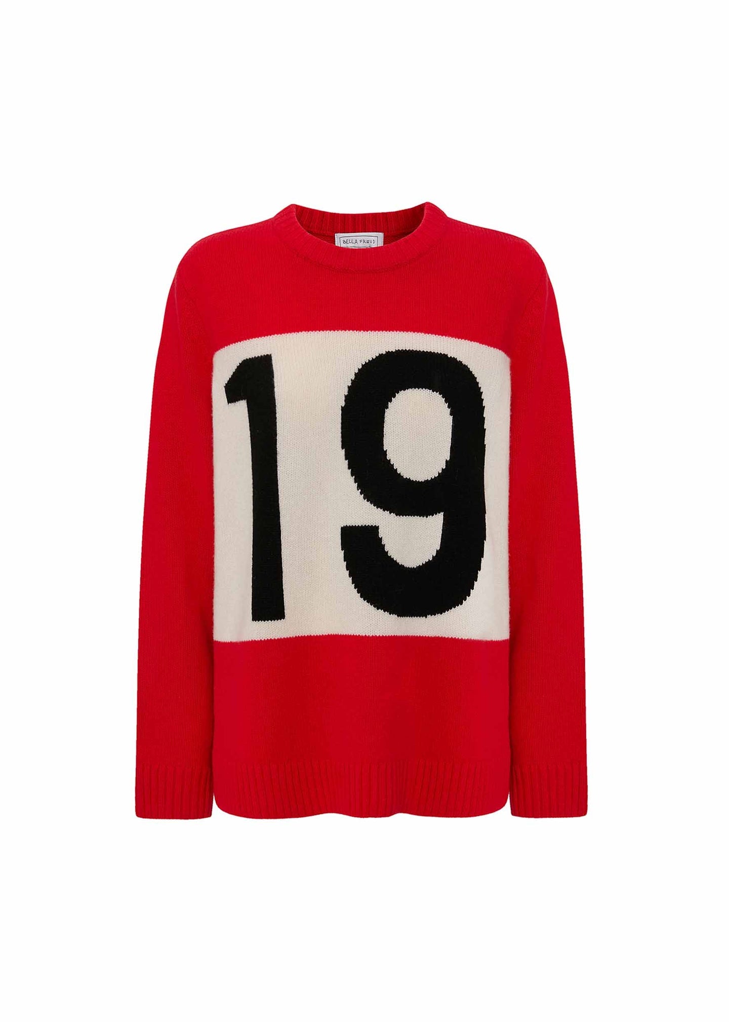 Bella Freud New Era 1970 Jumper Red