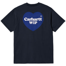 Load image into Gallery viewer, Carhartt WIP S/S Double Heart T-Shirt Blue
