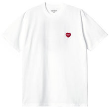Load image into Gallery viewer, Carhartt WIP S/S Double Heart T-Shirt White
