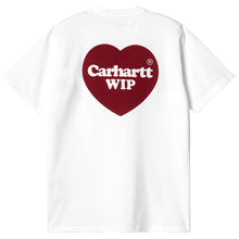 Load image into Gallery viewer, Carhartt WIP S/S Double Heart T-Shirt White
