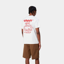 Load image into Gallery viewer, Carhartt WIP S/S Fast Food T-Shirt White
