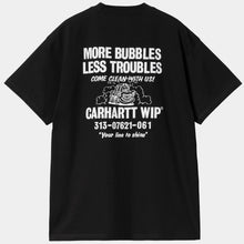 Load image into Gallery viewer, Carhartt WIP S/S Less Troubles T-Shirt Black / White
