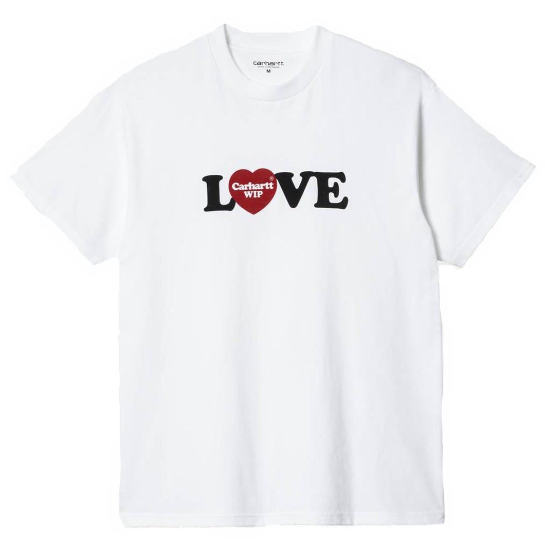 Carhartt WIP S/S Love T-Shirt White