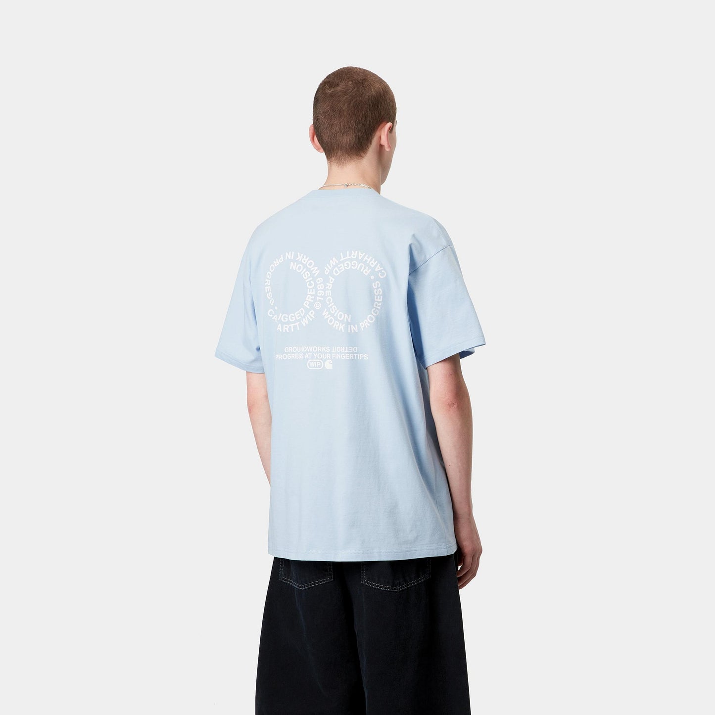 Carhartt WIP S/S Rotation T-Shirt  Air Sky / White