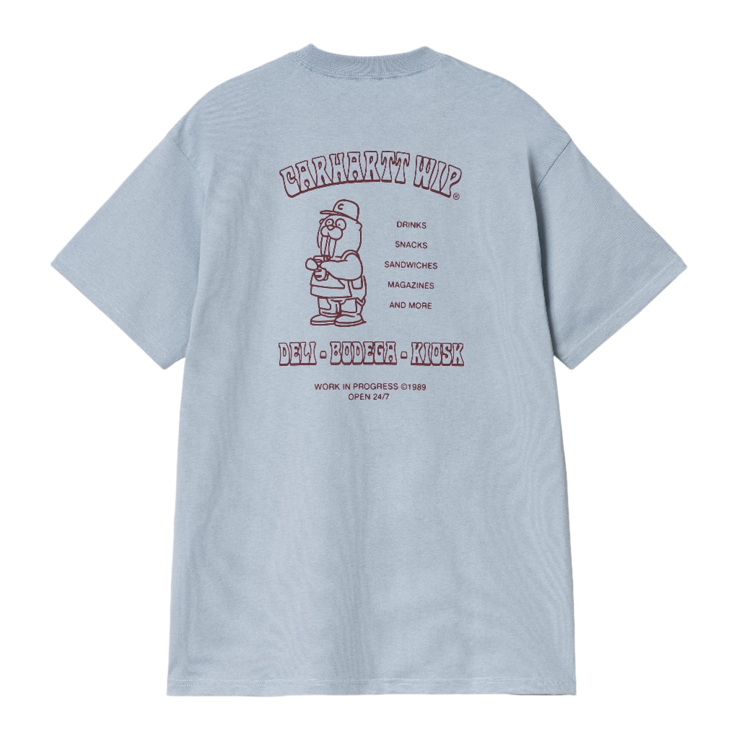 Carhartt WIP S/S Sandwich T-Shirt Blue Fog