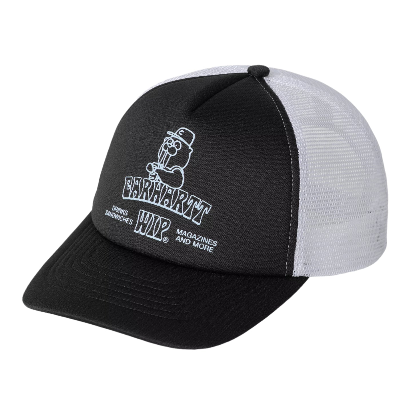 Carhartt WIP Sandwich Trucker Cap Black