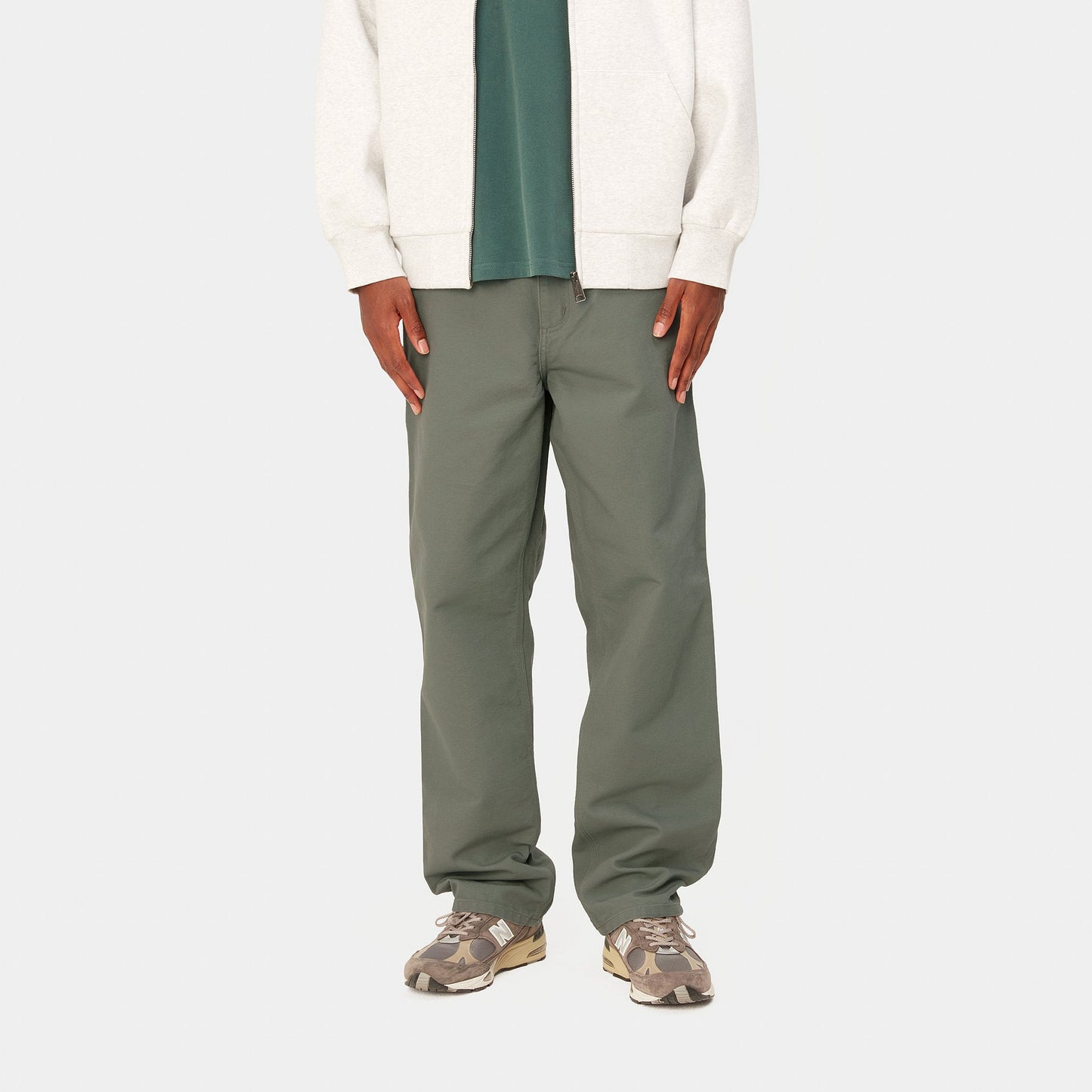 Carhartt WIP Single Knee Pant Smoke Green