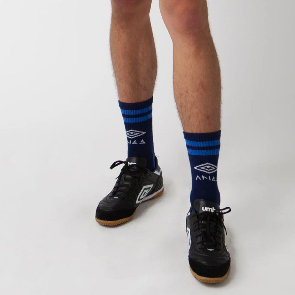 Aries x Umbro Centenary Eye Sock Blue