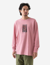 Load image into Gallery viewer, Maharishi Tiger Dragon Militype L/S T-Shirt Pink
