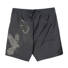 Load image into Gallery viewer, Maharishi Crow &amp; Heron Swim Shorts Black
