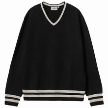 Load image into Gallery viewer, Carhartt WIP Stanford Sweater Black / Salt
