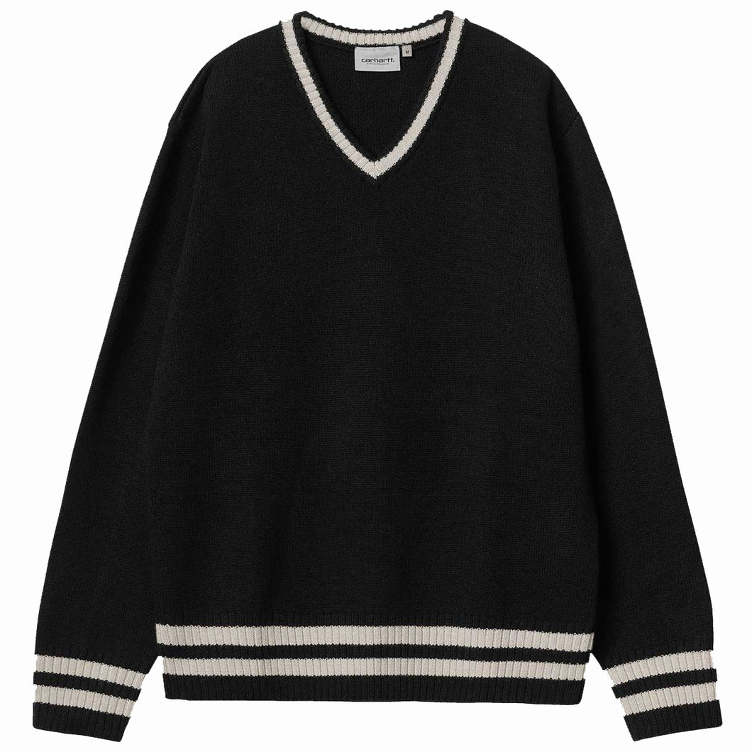 Carhartt WIP Stanford Sweater Black / Salt