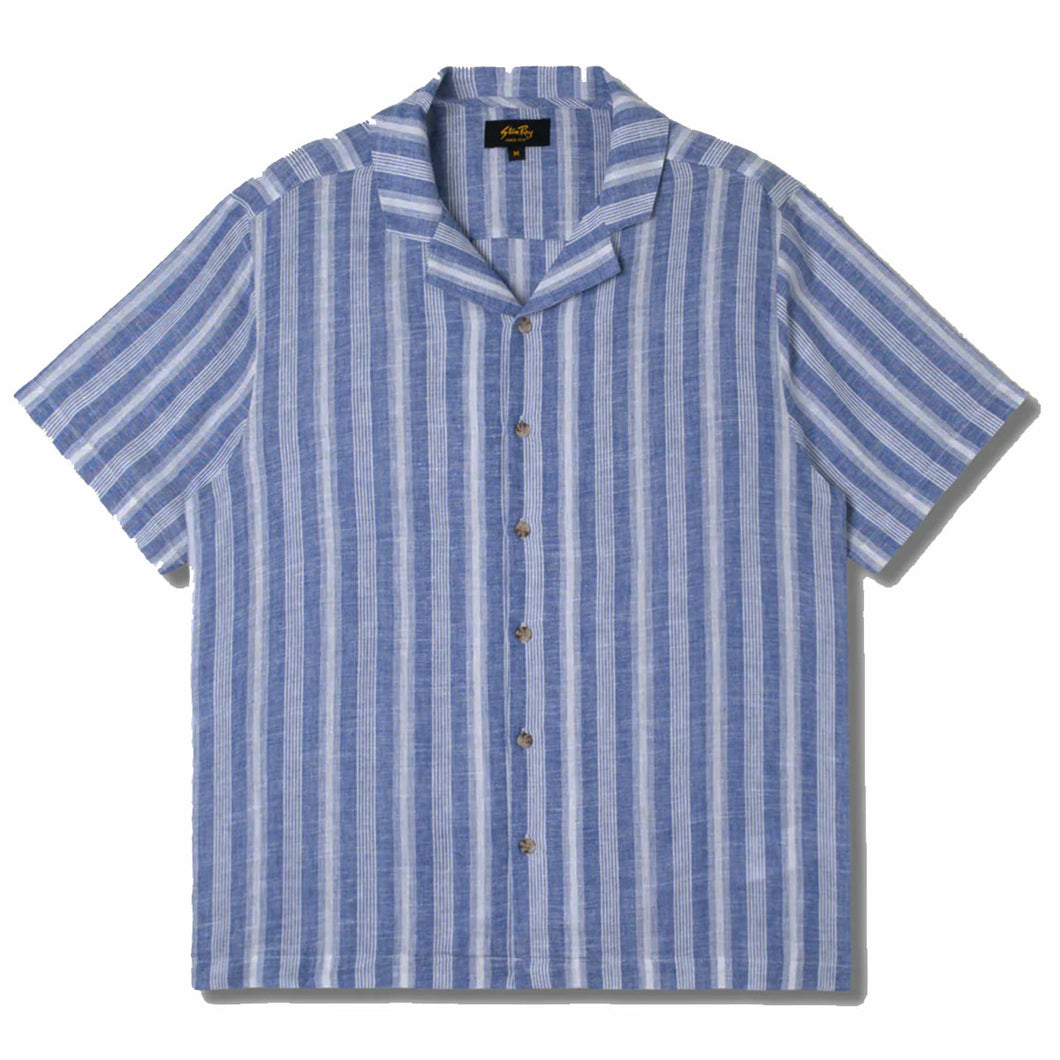 Stan Ray Club Shirt Navy Multi Stripe