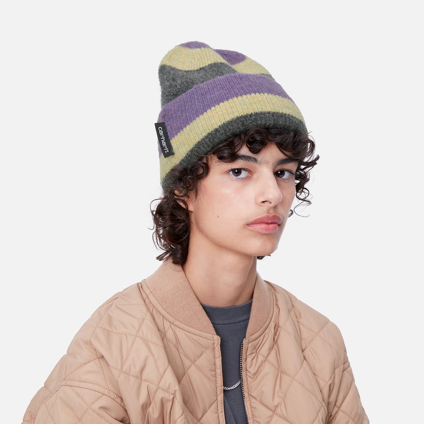 Carhartt WIP Sundling Beanie Sundling Stripe Jacquard, Aura