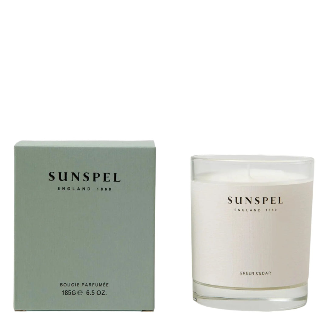 Sunspel Green Cedar Candle