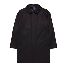 Load image into Gallery viewer, Sunspel Boiled Wool Jersey Coat Navy
