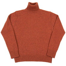 Load image into Gallery viewer, Universal Works Roll Neck Eco Wool Rust
