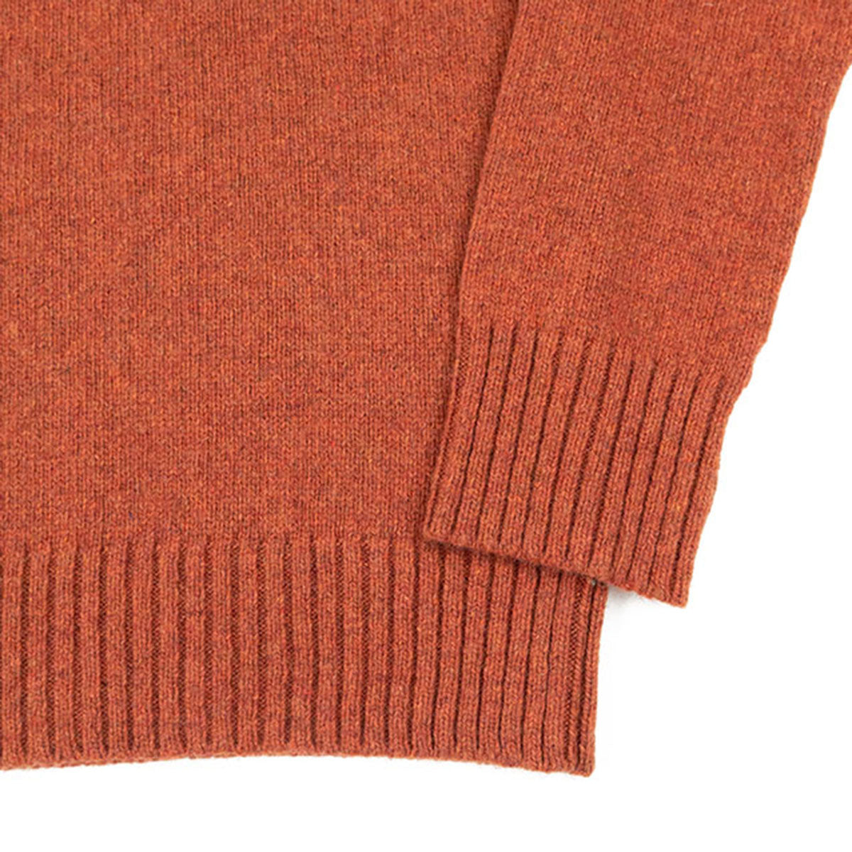 Universal Works Roll Neck Eco Wool Rust