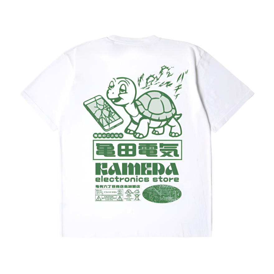 Edwin Kamera T-Shirt Maritime White