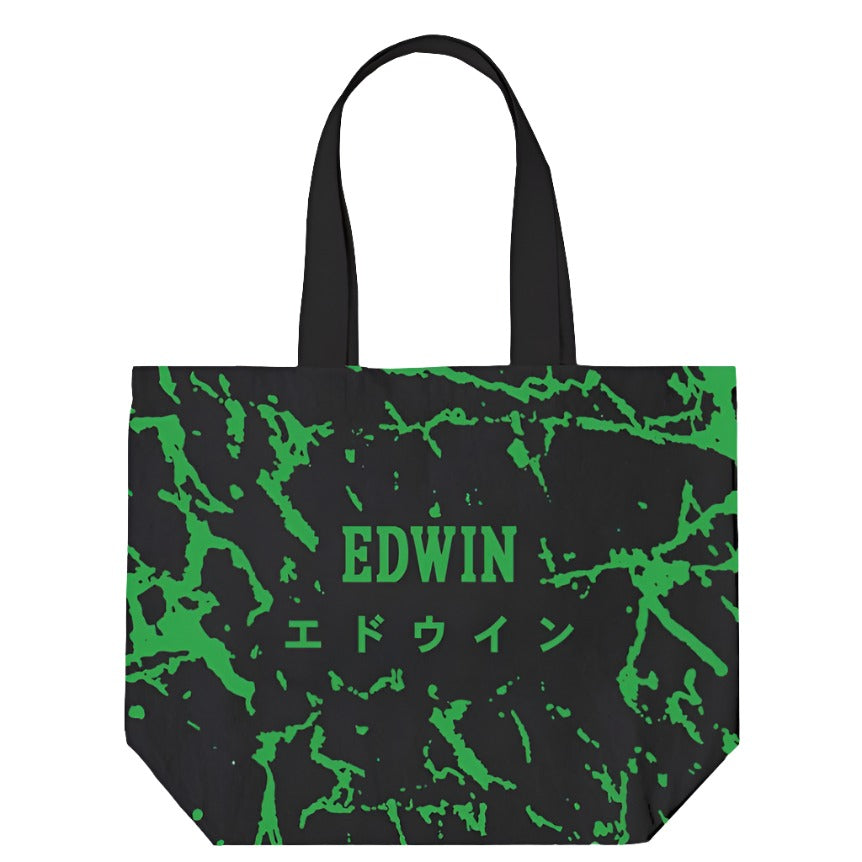 Edwin Tote Bag Shopper Black Noctural Wandering